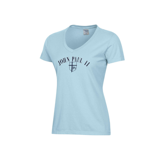 Comfort Wash Women's Short Sleeve V-Neck T-Shirt