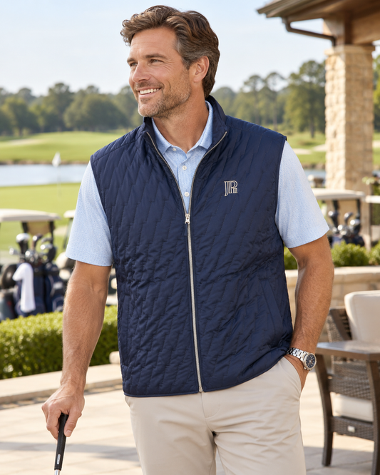 Johnnie-O Navy Vest