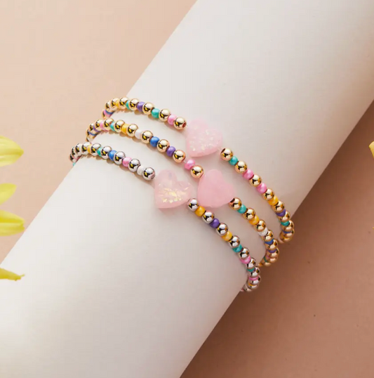 Holy Water Unconditional Gold Love Bracelet in Ombre