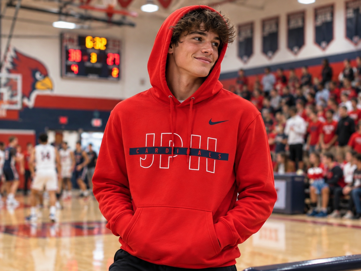 Nike Club Fleece JPII Cardinals Hoodie Red
