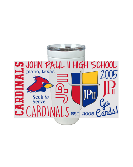 JPII Cardinals 20 oz. Nova Tumbler