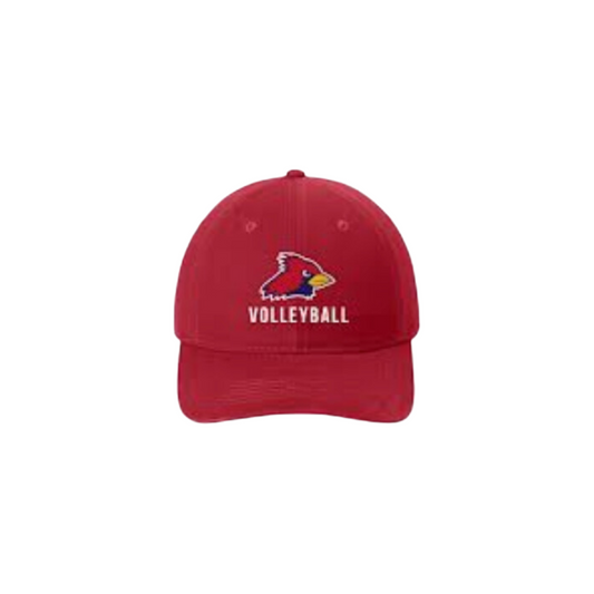 Twill Hat w/ Cardinal Head