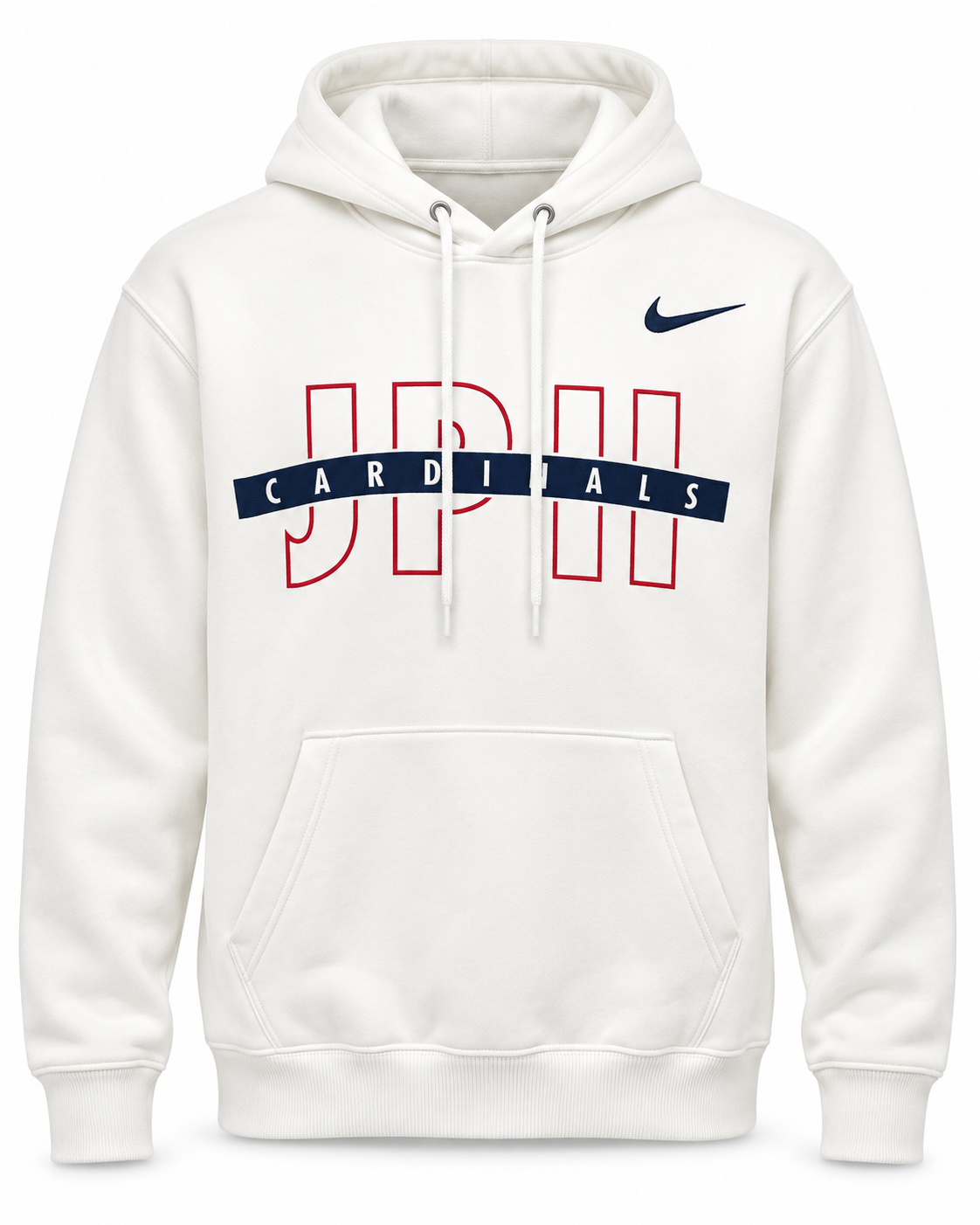 Nike Club Fleece JPII Cardinals Hoodie White
