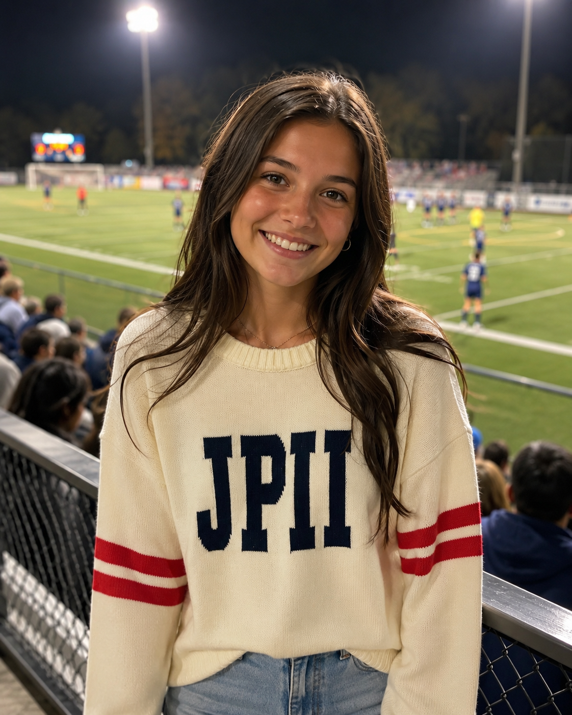 Cream Stripes & JPII