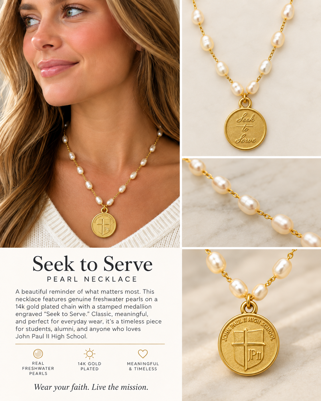 Pearl Gold Necklace