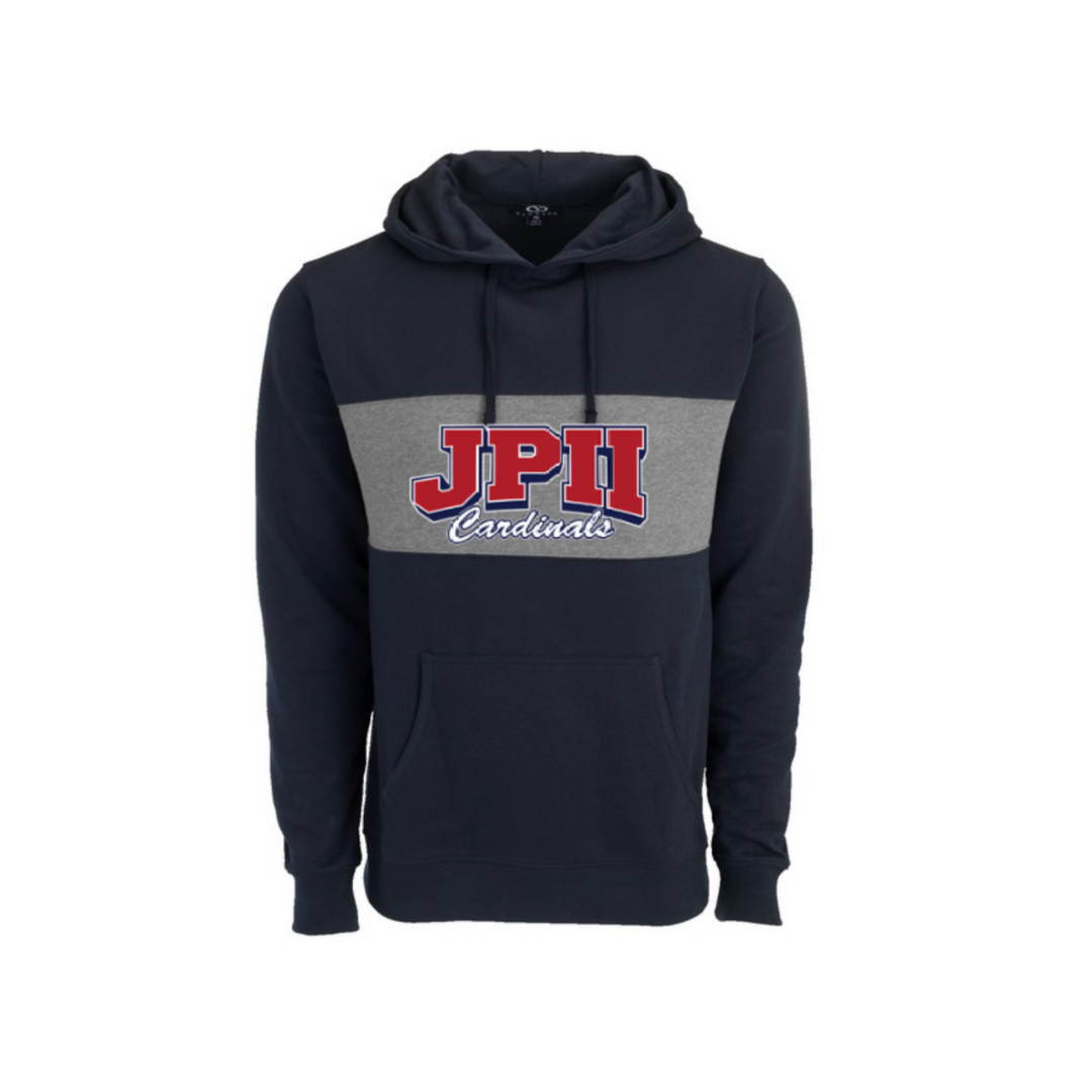 JPII Cardinals Premium Cotton Blocked Fleece Hoodie