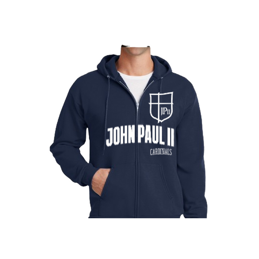 John Paul II Full Zip Sweatshirt