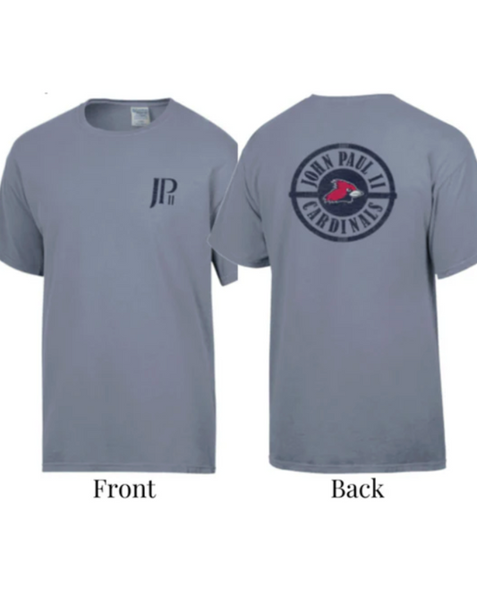 Comfort Wash Cardinal Circle Short Sleeve T-Shirt