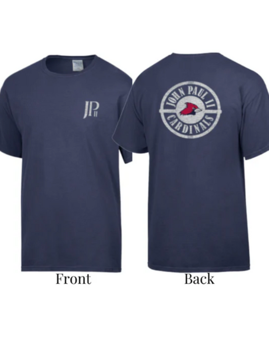 Comfort Wash Cardinal Circle Short Sleeve T-Shirt